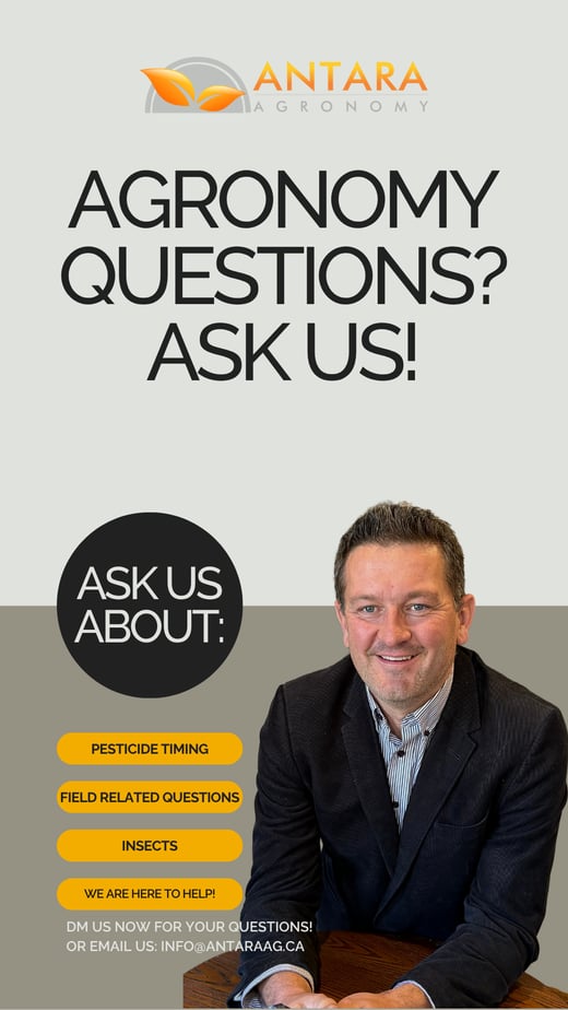 Agronomy Questions Ask Us!