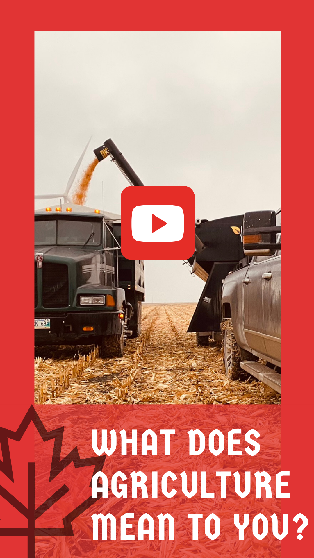 What does Agriculture mean to you